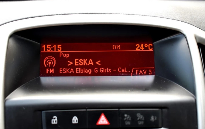Opel Astra cena 26900 przebieg: 207121, rok produkcji 2012 z Elbląg małe 781